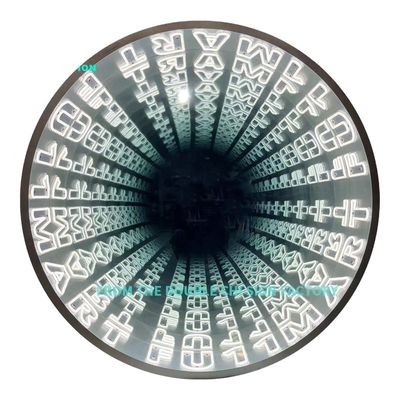 Lichte neonlamp in rood, wit en blauw voor opvallende schermen