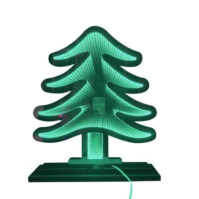 Kerstboom Infinity Led Acrylische spiegels Buitenverlichting zonder dimmer
