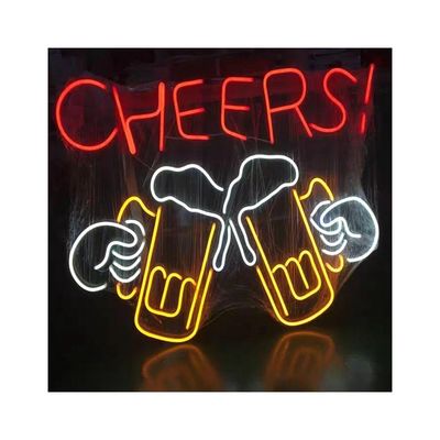 Marquee Letters Good Vibes Open Led Neon Sign Lights met aangepaste kleur