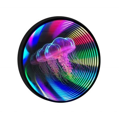 Kleurrijk 3D-hologram Ventilator Abyss Spiegel Decoratie voor winkels 2024 Bestseller