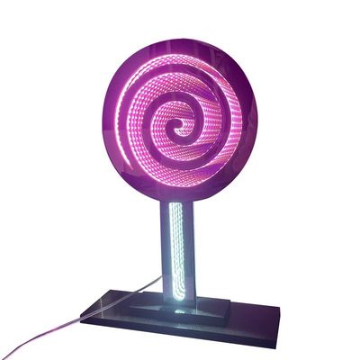 Kerstversieringsvoorzieningen Kerstlicht stijl LED lollypop Acryl magische spiegel