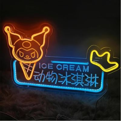 Acryl neon flex LED neonbord voor aangepast buitenlogo en spanning DC12V/AC110-220V