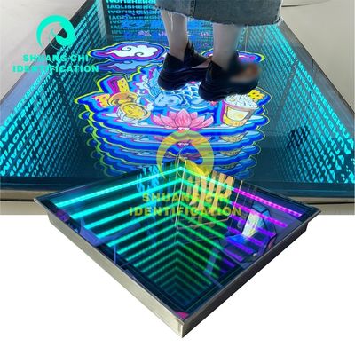 Draadloos Starlight Wedding RGB DMX Disco LED Dance Floor Light voor Master-Slave Setup