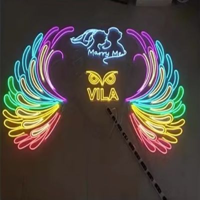 Contemporary Style Custom LED Digital Signage Neon Sign voor gepersonaliseerde wanddecoratie