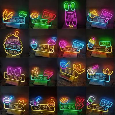 Contemporary Style Custom LED Digital Signage Neon Sign voor gepersonaliseerde wanddecoratie