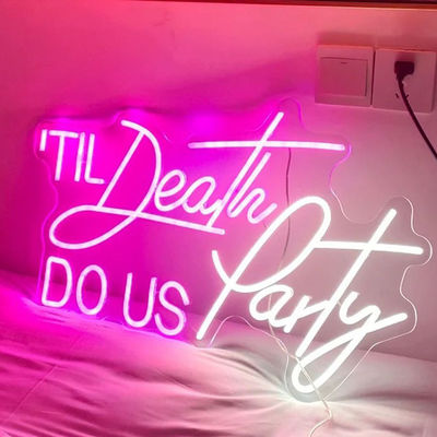 Wandschroef Fix Installatie Manier Flexibel RGB Neonstrooklamp met aangepast Neonlicht