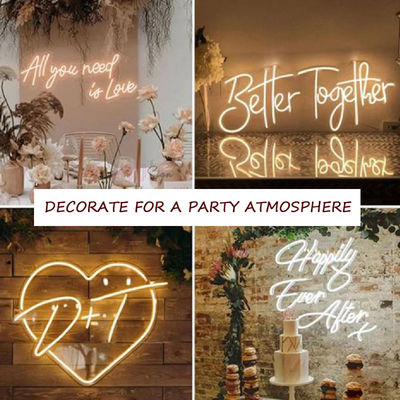 Hustle LED Letter Light Gepersonaliseerd Roze Neon Teken Voor Bed Decoratie