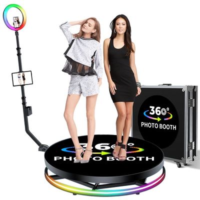 360 graden draagbare fotobooth camera met gratis accessoires en 500 kg draagkracht