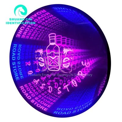 Aanpassing Mode Gevoel van technologie Neon met spiegelspanning DC12V/AC110-220V