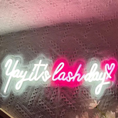Acryl neon Flex 12V RGB Waterdicht LED Neon Sign Light voor feestversiering
