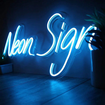 Gepersonaliseerde vorm Acryl neon lichtbord voor outdoor winkel hang of lift installatie