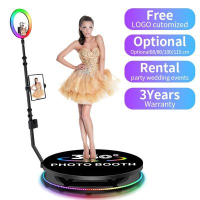 360 Spinner Degree Platform Draagbare Selfie Business Photo Booth voor een enkele winkel