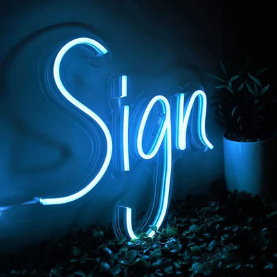 Gepersonaliseerde vorm Acryl neon lichtbord voor outdoor winkel hang of lift installatie