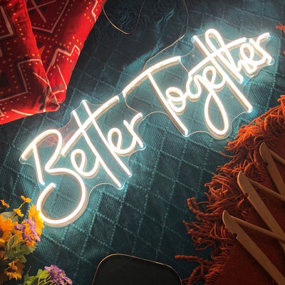 Party Bar Hom Event Decoratie Neon licht Happy Birthday LED RGB Sign met Silica Gel