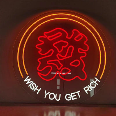 Party Decoratie Lettering Light Logo Custom LED licht met adapter stroomtoevoer
