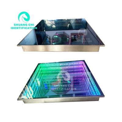 Interactieve LED-oplichtvloertegels met 50000 uur levensduur en aangepaste grootte