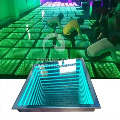 Interactieve LED-oplichtvloertegels met 50000 uur levensduur en aangepaste grootte