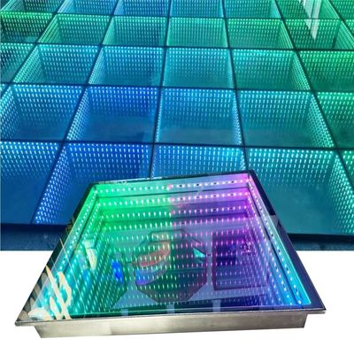 Interactieve LED-oplichtvloertegels met 50000 uur levensduur en aangepaste grootte