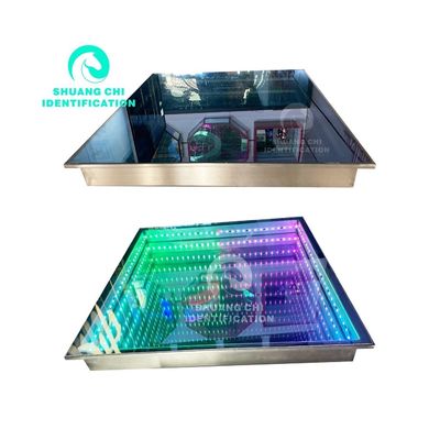 Fascinerende 3D Infinity Led Dance Floor Tile met IP67 rating en 50.000 uur levensduur