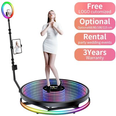 360 graden slow-motion roterende fotobooth met een draagkracht van 500 kg en 59 kg