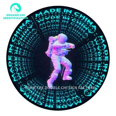 DC12V/AC110-220V Aanpasbare grootte Technologisch licht en schaduw Infinity Mirror Neon