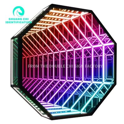 2023 roestvrijstalen behuizing Melaleuca Custom LED Neon Sign met glas grafisch materiaal