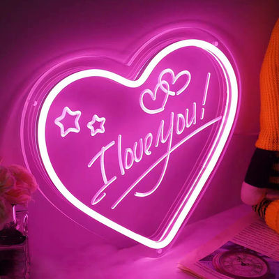 Bruiloft engel vleugels wand decoratie met acryl marquee letters LED neon bord