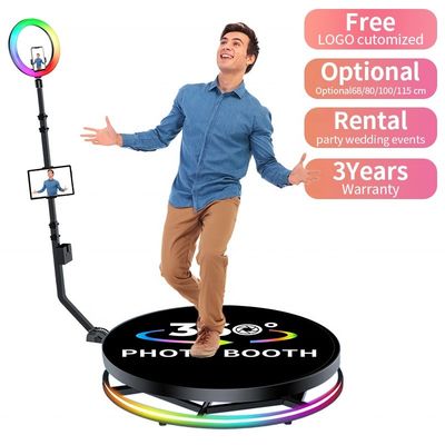 360 graden camera fotobooth Hoog draagvermogen van 500 kg voor feest evenement