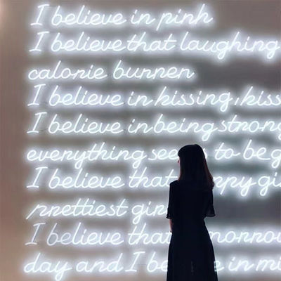 Op maat gemaakte grootte LED Neon Sign Light voor interieur decoratie Good Vibes Wand Decor