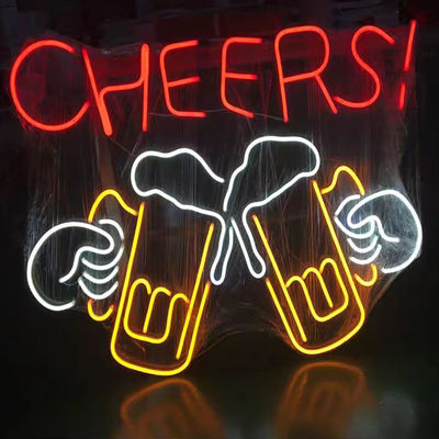 Op maat gemaakte grootte LED Neon Sign Light voor interieur decoratie Good Vibes Wand Decor