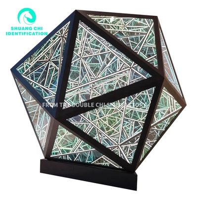 2023 Infinite Extension Digital Signage LED Light Box Mirror Abyss Neon Mirror voor binnen