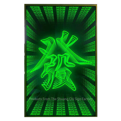 De must-have wanddecoratie Custom End 3D neon spiegel voor KTV en binnenruimtes