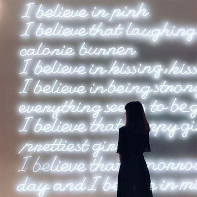 Handgemaakte letters LED neon lichtbord voor aangepaste bruiloft decor in hedendaagse stijl