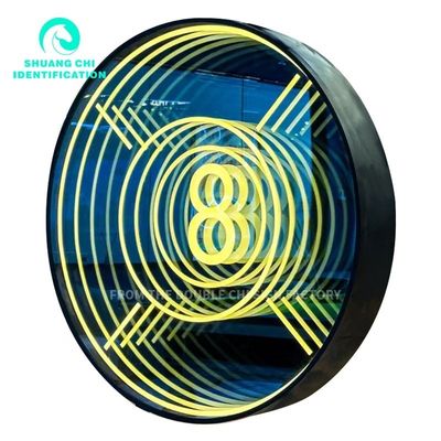 2023 Material Abyss 3D Stereo Custom Neon Infinity Mirror met LED-strips Lichtbron