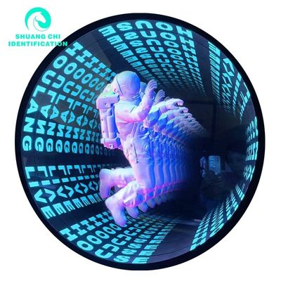 2023 Material Abyss 3D Stereo Custom Neon Infinity Mirror met LED-strips Lichtbron