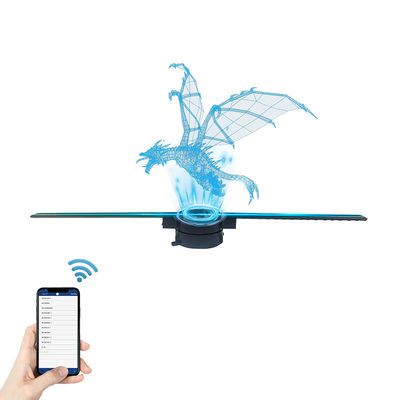 24 uur Reactietijd 65cm/80cm/100cm 3D Hologram Fan voor Holografische projectie in de lucht