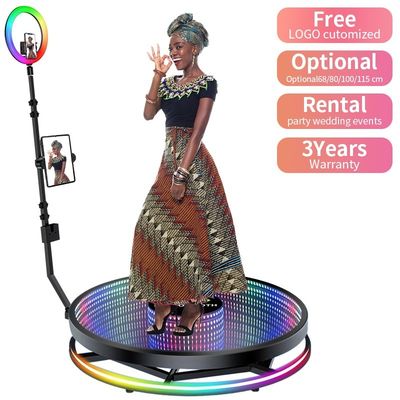 Gratis accessoires inbegrepen Automatische 360° overhoofde fotobooth voor iPad en Smartphone