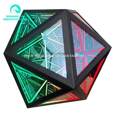 Custom Neon Sign Infinity Mirror Installatie Manier Hang of Hoist Perfect voor elke ruimte