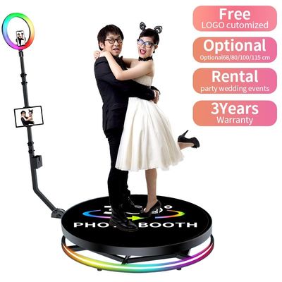 360 graden feest videocamera met draaiende stand stabilisator Sterk metaal gehard glas