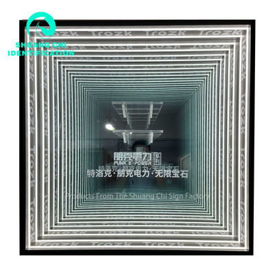 Melaleuca Abyss Mirror Infinity Mirror Neon Art 12 Interieurversiering 2023 Warme producten