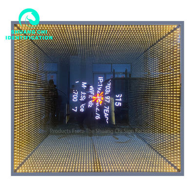 Melaleuca Abyss Mirror Infinity Mirror Neon Art 12 Interieurversiering 2023 Warme producten