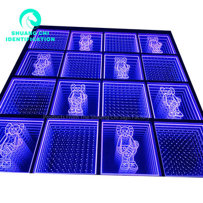 Melaleuca Abyss Mirror Infinity Mirror Neon Art 12 Interieurversiering 2023 Warme producten
