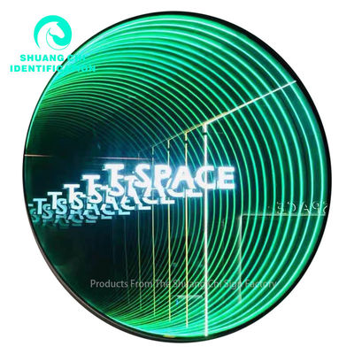 Melaleuca Abyss Mirror Infinity Mirror Neon Art 12 Interieurversiering 2023 Warme producten
