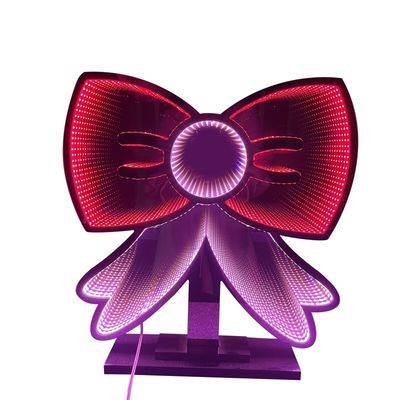 Kerstelement Tunnel 3D Infinity Mirror Reflector Licht voor feestelijke patio decoratie