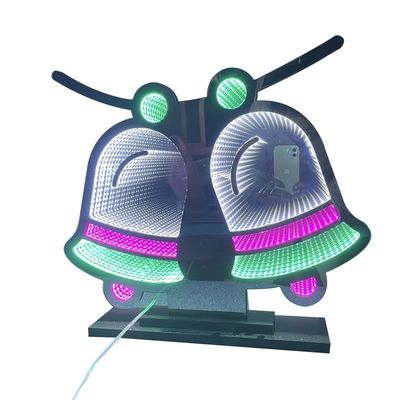 2- Aanpasbaar Rgb Groot Kerstcadeau Candy Stick Infinity Mirror Lights Voor Festival Decoratie