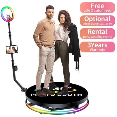 25 cm platformhoogte stand exclusieve 360 selfie overhead voor zakelijk evenement of verjaardag