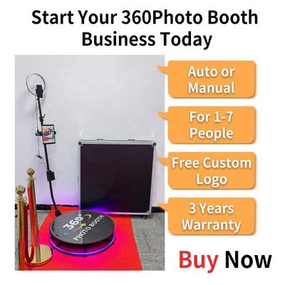 360-fotobooth camera roterende platform met 500 kg draagkracht en noodbesturing