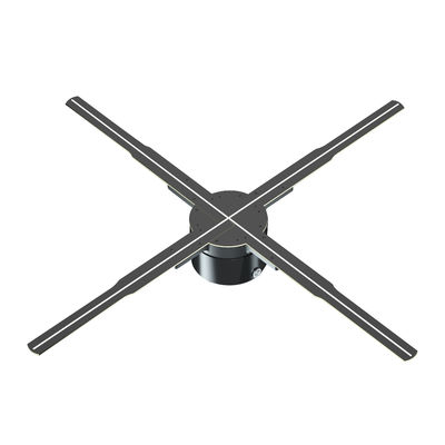 3D-holografische LED-ventilator voor reclame met wifi-besturing en geavanceerde roterende beeldvorming