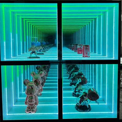 Aanpasbaar Rood Wit Blauw Luxe LED Glas Neon voor bruiloft Decoratie