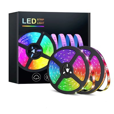 WiFi-gecontroleerd RGBW LED-strooklicht 5m 10m 50m 12V 24V 5050 Kleur Multicolor verandering